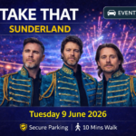 Take That Stadium of Light Parking Sunderland 9 June 2026